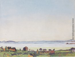 Der Genfer See von Lausanne Der Genfer See von Lausanne