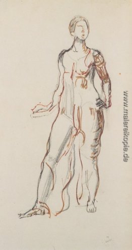 Stehende Gewandfigur Stehende Gewandfigur
