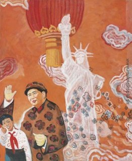 Mao und die Freiheitsstatue Mao und die Freiheitsstatue