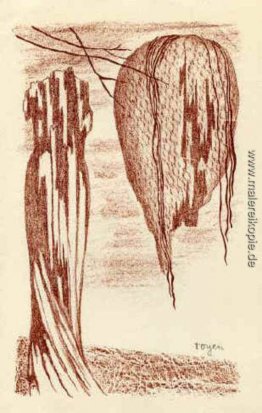 Ein Torso in der Drapierung und dem Nest Ein Torso in der Drapierung und dem Nest