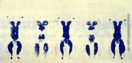 Anthropometrien der Blauen Periode Anthropometrien der Blauen Periode