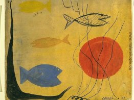 Vier Fische im Wasser Vier Fische im Wasser