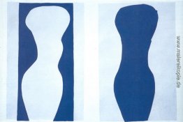 Weiß und Blau Torso Torso Weiß und Blau Torso Torso