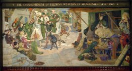 Die Gründung der flämischen Weavers in Manchester im Jahre 1363 Die Gründung der flämischen Weavers in Manchester im Jahre 1363