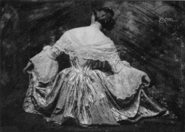 Frau im Kleid Frau im Kleid