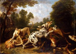 Hunde kämpfen Hunde kämpfen