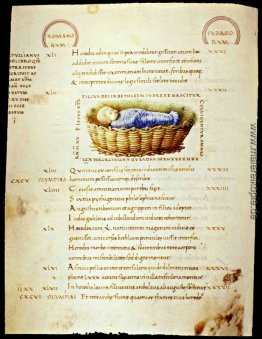 Das Jesuskind in der Krippe Das Jesuskind in der Krippe