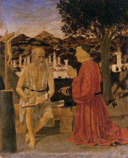 St. Jerome und ein Donor St. Jerome und ein Donor
