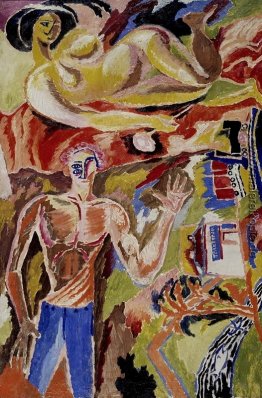 Portrait songbeater futuristischen Wassily Kamensky Portrait songbeater futuristischen Wassily Kamensky