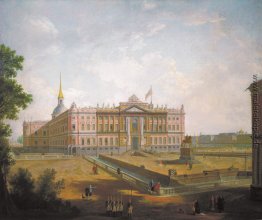 Blick auf Schloss Mikhailovsky Blick auf Schloss Mikhailovsky