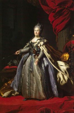 Porträt von Catherine II von Russland Porträt von Catherine II von Russland