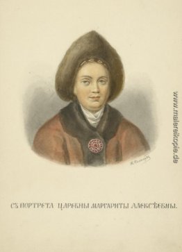 Von Porträt von Margaret Alekseevny Von Porträt von Margaret Alekseevny
