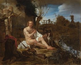 Nach dem Baden A Hunter Anziehen Nach dem Baden A Hunter Anziehen