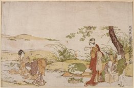 Das Ernten von Pilzen Das Ernten von Pilzen