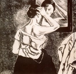 Frau im Spiegel Frau im Spiegel