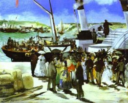 Die Abfahrt des Folkeboot Die Abfahrt des Folkeboot