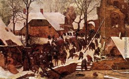 Die Anbetung der Könige im Schnee Die Anbetung der Könige im Schnee