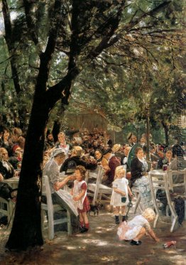 Biergarten in München Biergarten in München