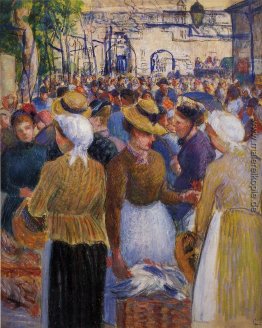 Geflügelmarkt in Gisors Geflügelmarkt in Gisors
