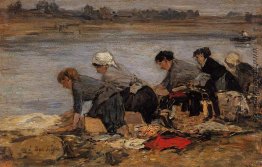 Wäscherinnen am Ufer des Touques Wäscherinnen am Ufer des Touques