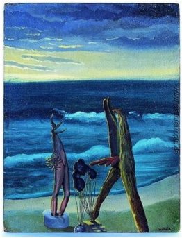 Surrealist Personages by the Sea Surrealist Personages by the Sea