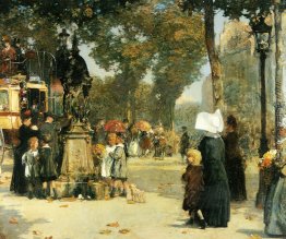 Paris Street Scene Paris Street Scene