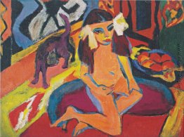Mädchen mit Katze (Franzi) Mädchen mit Katze (Franzi)