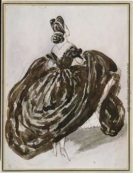 Parisienne gesehen von der Rückseite Parisienne gesehen von der Rückseite