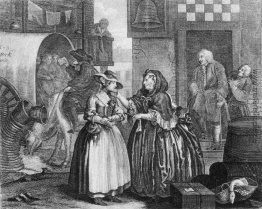 Der Fortschritt eines Harlots, Platte 1 Der Fortschritt eines Harlots, Platte 1