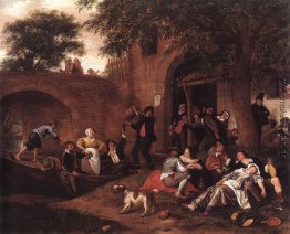 Verlassen der Taverne Verlassen der Taverne