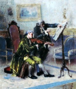 Um compasso difícil (Lição de violino) Um compasso difícil (Lição de violino)