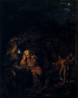 Ein Philosoph durch Lampen-Licht- Ein Philosoph durch Lampen-Licht-