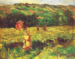 Die Promenade in der Nähe von Limetz Die Promenade in der Nähe von Limetz