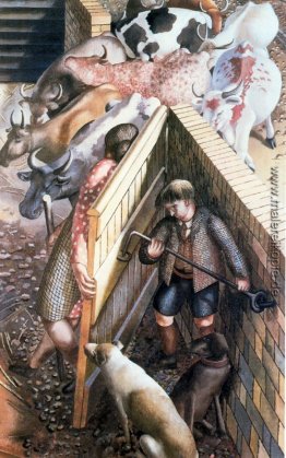 Das Bauernhof-Gatter Das Bauernhof-Gatter