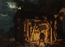 Das Geschäft des Schmiedes, aus dem 18. Jahrhundert Das Geschäft des Schmiedes, aus dem 18. Jahrhundert