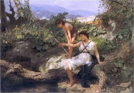 Angeln. Eine Szene aus dem Roman Leben Angeln. Eine Szene aus dem Roman Leben