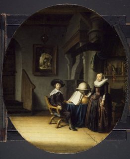 Bürgermeister Hasselaar und seine Frau Bürgermeister Hasselaar und seine Frau