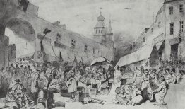 Der Markt in Moskau Der Markt in Moskau