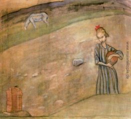 Mädchen mit Pferd Mädchen mit Pferd