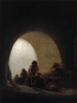 Ein Gefängnis-Szene Ein Gefängnis-Szene