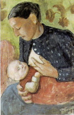 Stillende Mutter von Paula Modersohn-Becker Stillende Mutter von Paula Modersohn-Becker