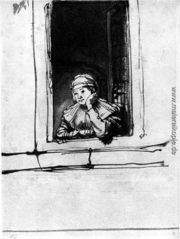 Saskia Blick aus dem Fenster Saskia Blick aus dem Fenster