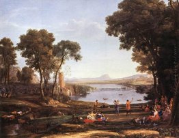 Landschaft mit Wassermühle Landschaft mit Wassermühle