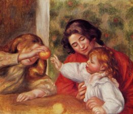 Gabrielle, Jean und ein kleines Mädchen Gabrielle, Jean und ein kleines Mädchen