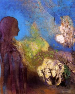 Mädchen mit Chrysanthemen Mädchen mit Chrysanthemen