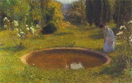 Mädchen von einem Brunnen Mädchen von einem Brunnen
