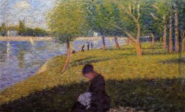 Studie für "Ein Sonntagnachmittag auf der Insel La Grande Jatte" Studie für "Ein Sonntagnachmittag auf der Insel La Grande Jatte"