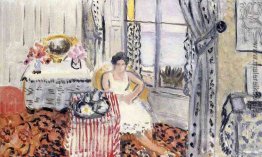 Frau am Fenster Frau am Fenster