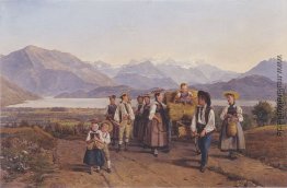 Heimkehr von der Ernte (auf dem Zugersee) Heimkehr von der Ernte (auf dem Zugersee)