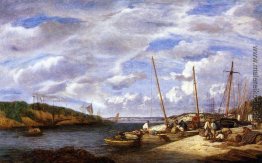 Douarnenez, Fischerboote am Dockside Douarnenez, Fischerboote am Dockside